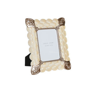 kuvakehys-dkd-home-decor-22-8-x-2-6-x-28-6-cm-kristalli-kupari-valkoinen-hartsi-romanttinen
