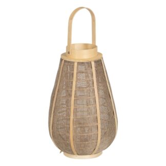 ?ibintas-kynttilanjalka-?ibintas-beige-luonnollinen-juutti-kristalli-26-x-26-x-41-cm