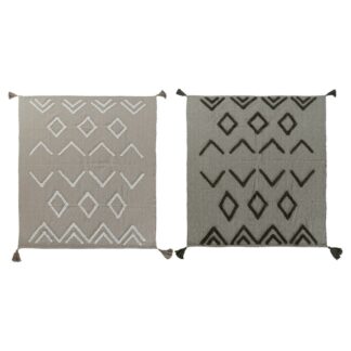 huopa-dkd-home-decor-valkoinen-vihrea-beige-130-x-170-x-0-5-cm-2-kpl