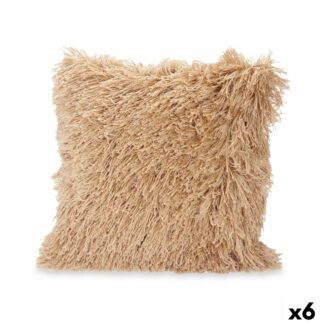 tyyny-beige-puuvilla-polyesteri-45-x-2-x-45-cm-6-kpl