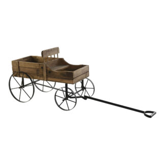 puutarhakarry-dkd-home-decor-musta-tummanruskea-puu-metalli-recycled-wood-kuusi-60-x-31-x-57-cm