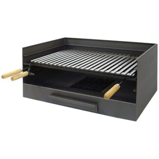 grilli-imex-el-zorro-poytagrilli-hiilenharmaa-musta-ruostumaton-teras-61-x-40-x-32-cm
