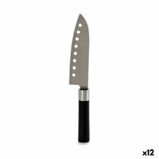 keittioveitsi-musta-hopeinen-ruostumaton-teras-muovinen-5-x-30-x-2-5-cm-12-kpl