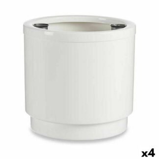 itsekasteleva-kukkaruukku-valkoinen-polypropeeni-32-x-30-5-x-32-cm-4-kpl