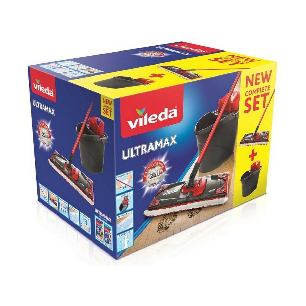 moppi-kaksoistoimintosankolla-vileda-ultramax-mop-set-musta
