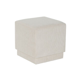 jalkatuki-dkd-home-decor-beige-polyesteri-puu-mdf-40-x-40-x-40-cm